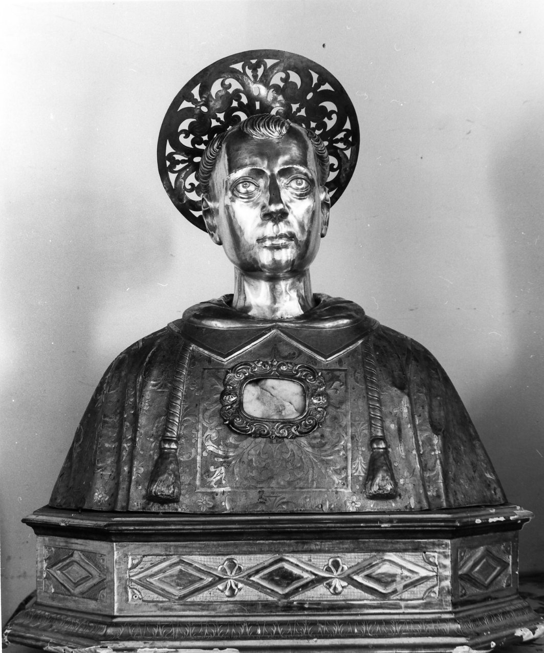 San Diodato (reliquiario - a busto) - bottega napoletana (metà sec. XVII)