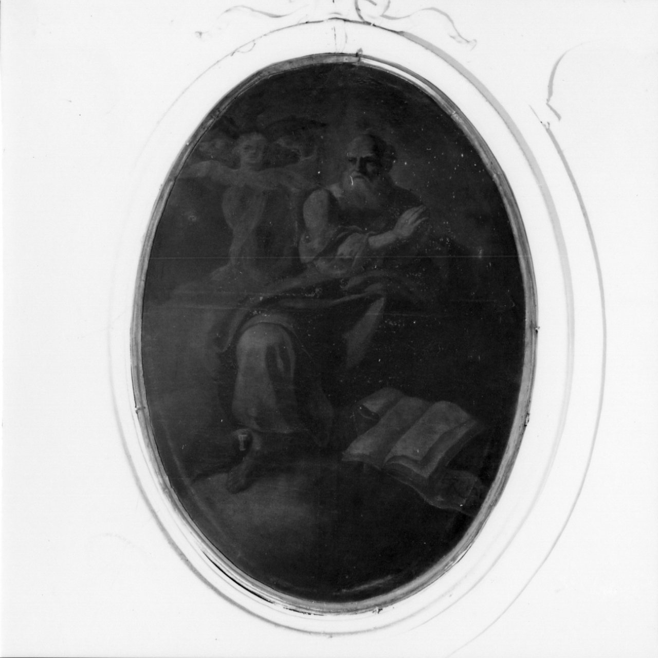 profeta (dipinto) di Cacciapuoti Nicola (secondo quarto sec. XVIII)