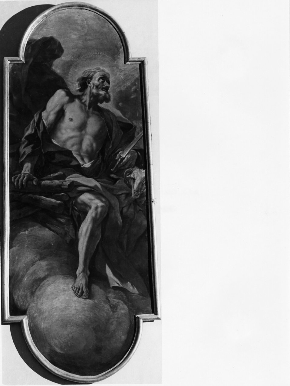 Abramo (dipinto, elemento d'insieme) - ambito napoletano (metà sec. XVIII)