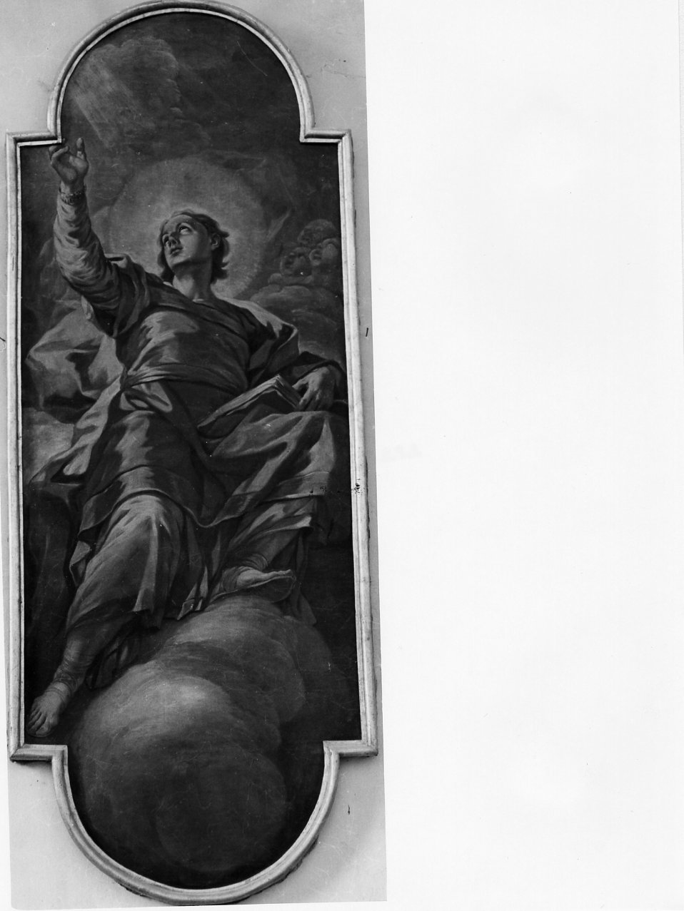San Giovanni Evangelista (dipinto, elemento d'insieme) - ambito napoletano (metà sec. XVIII)