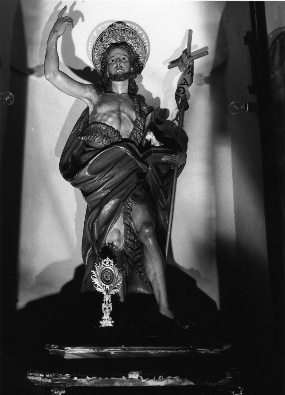 San Giovanni Battista (statua) - bottega napoletana (inizio sec. XIX)