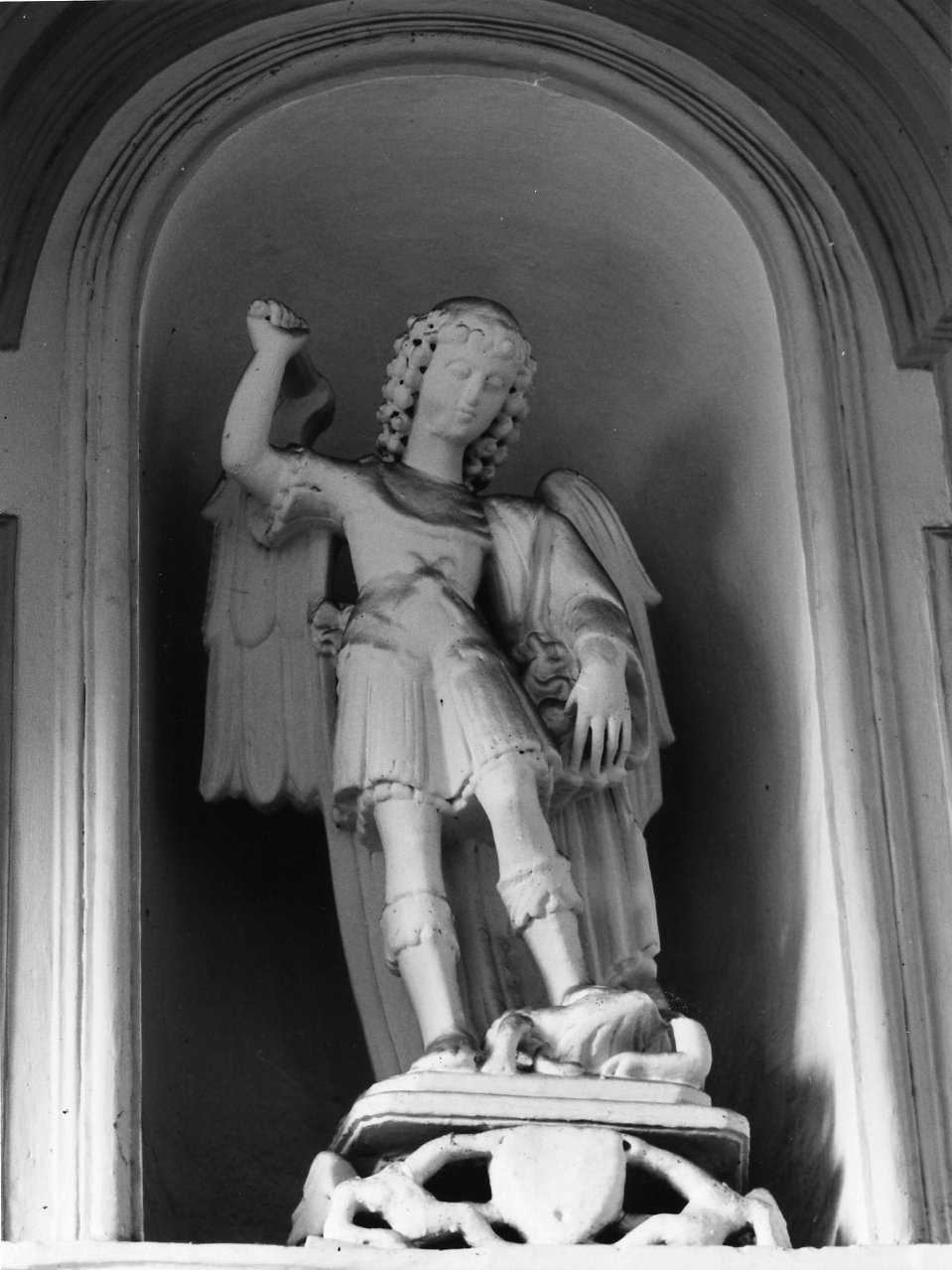 San Michele Arcangelo (scultura) - bottega napoletana (seconda metà sec. XIX)