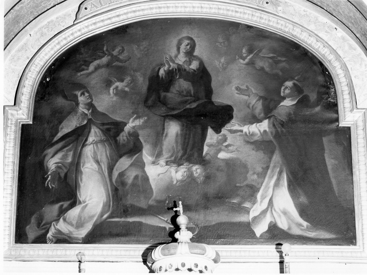 Immacolata Concezione e santi (dipinto) - ambito campano (fine sec. XVIII)