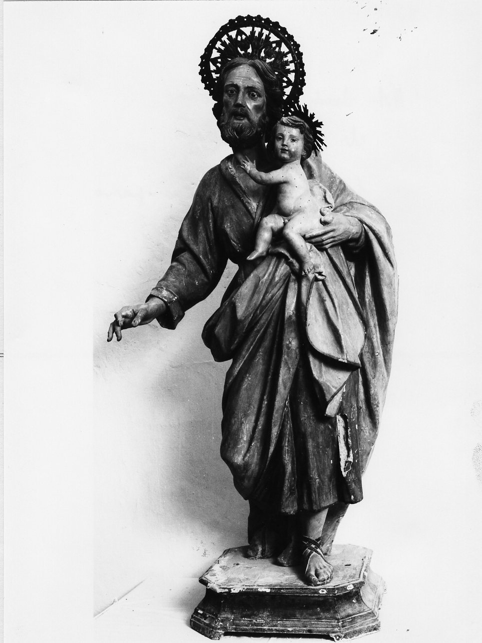 San Giuseppe (statuetta) - bottega napoletana (inizio sec. XVIII)