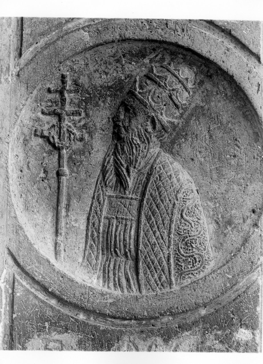San Nicola di Bari (rilievo) - bottega campana (sec. XVI)