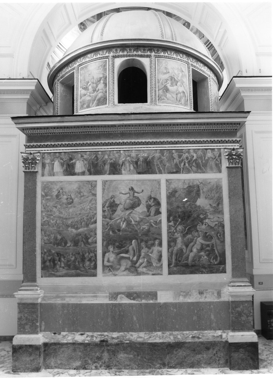 decorazione pittorica, complesso decorativo di Corenzio Belisario (sec. XVII)
