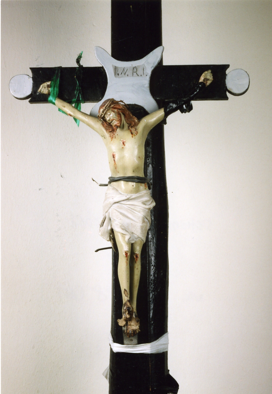 Cristo crocifisso (crocifisso) - bottega napoletana (fine sec. XIX)