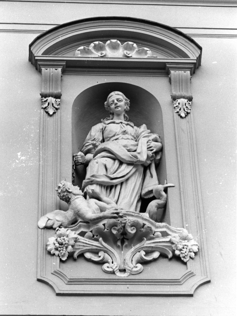 Santa (statua) - bottega napoletana (sec. XIX)