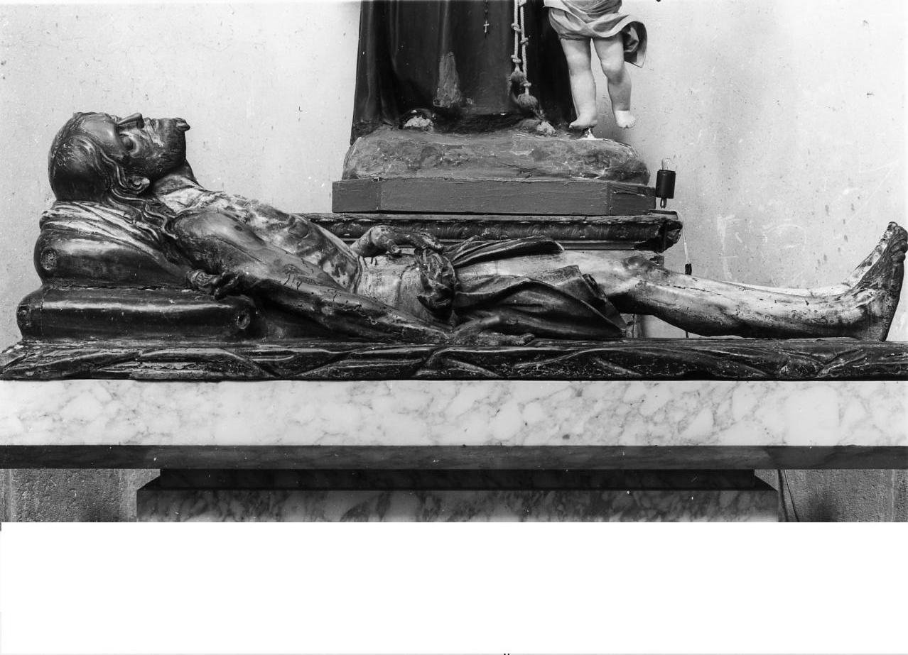 Cristo morto (statua) di Massotti Giovan Battista (prima metà sec. XVIII)