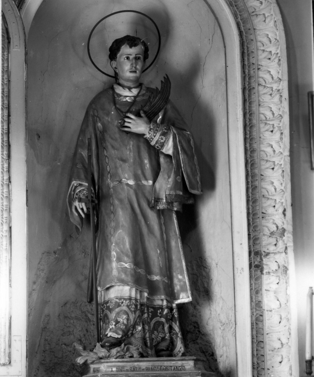San Lorenzo (statua) - bottega napoletana (sec. XX)