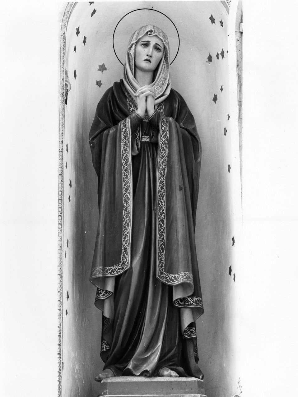 Madonna Addolorata (statua) - bottega napoletana (prima metà sec. XX)