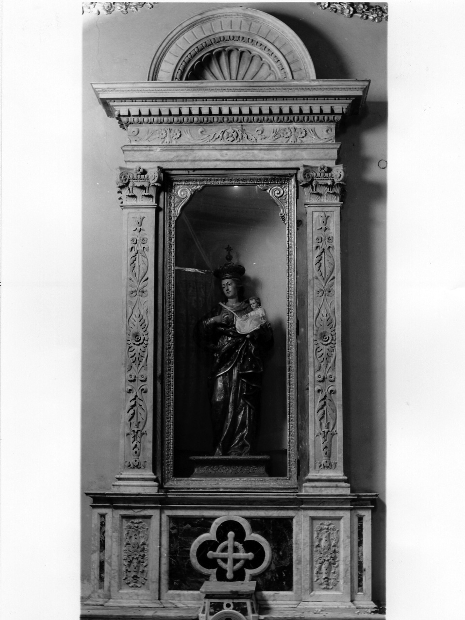 mostra d'altare - bottega napoletana (seconda metà sec. XIX)