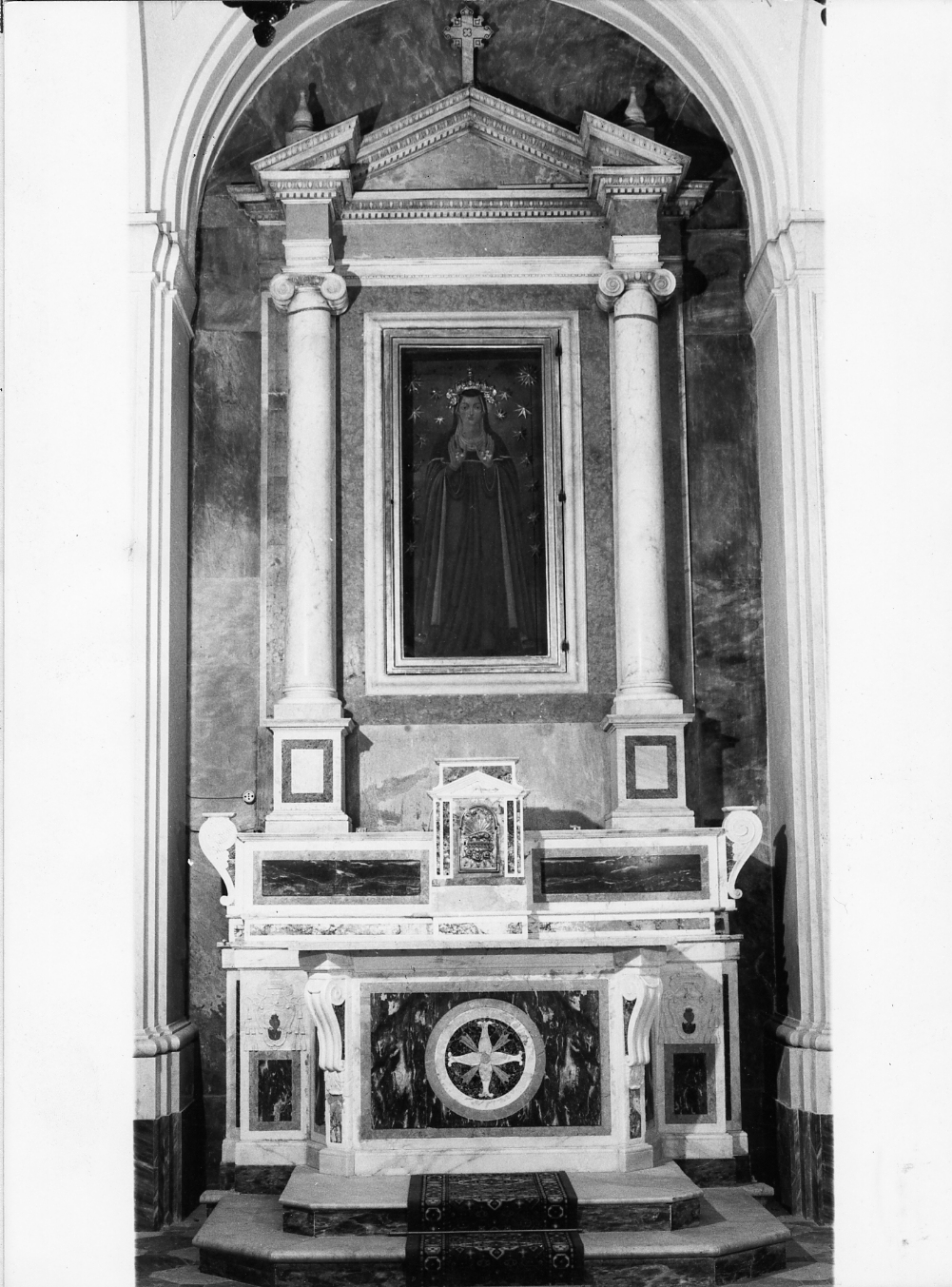 mostra d'altare - bottega campana (fine/inizio secc. XIX/ XX)