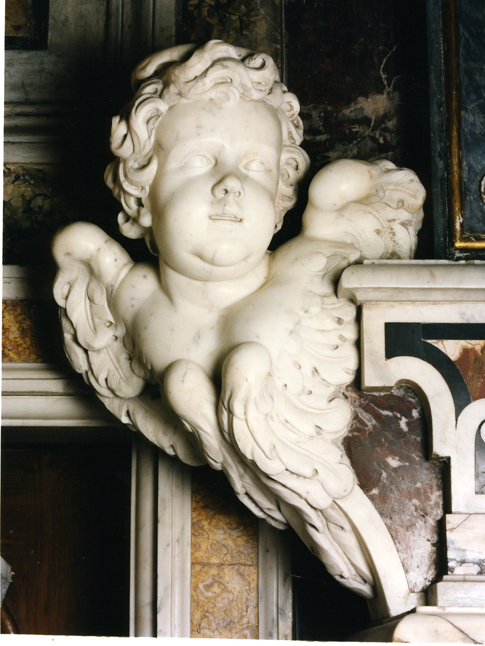 cherubino (scultura, serie) - bottega napoletana (seconda metà sec. XVIII)