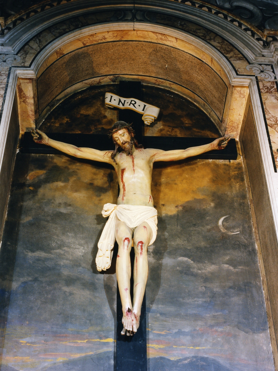 Cristo crocifisso (crocifisso) - bottega napoletana (prima metà sec. XVII)