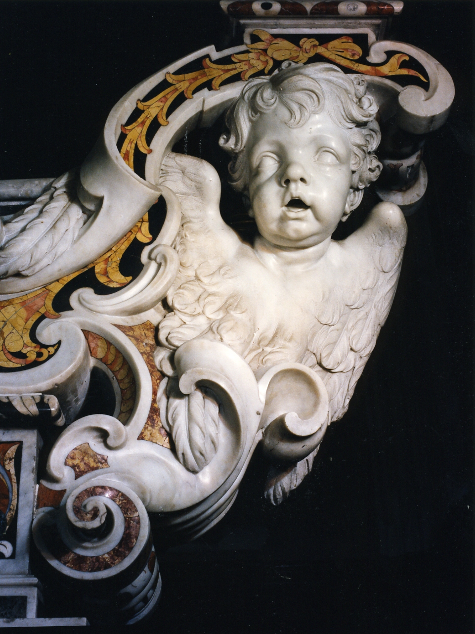 cherubino (scultura, serie) di Fanzago Cosimo (bottega) (primo quarto sec. XVIII)