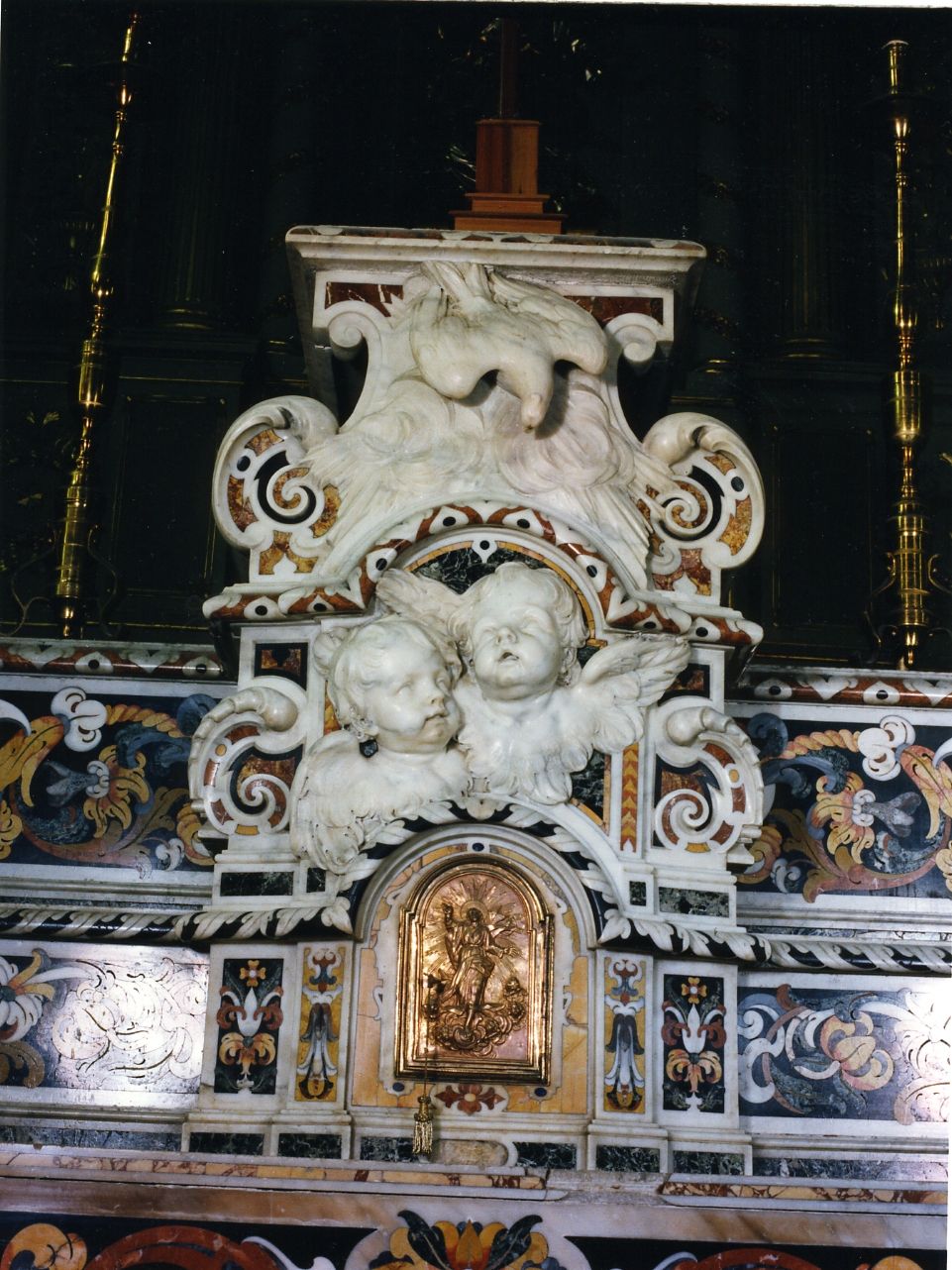 tabernacolo di Fanzago Cosimo (bottega) (primo quarto sec. XVIII)