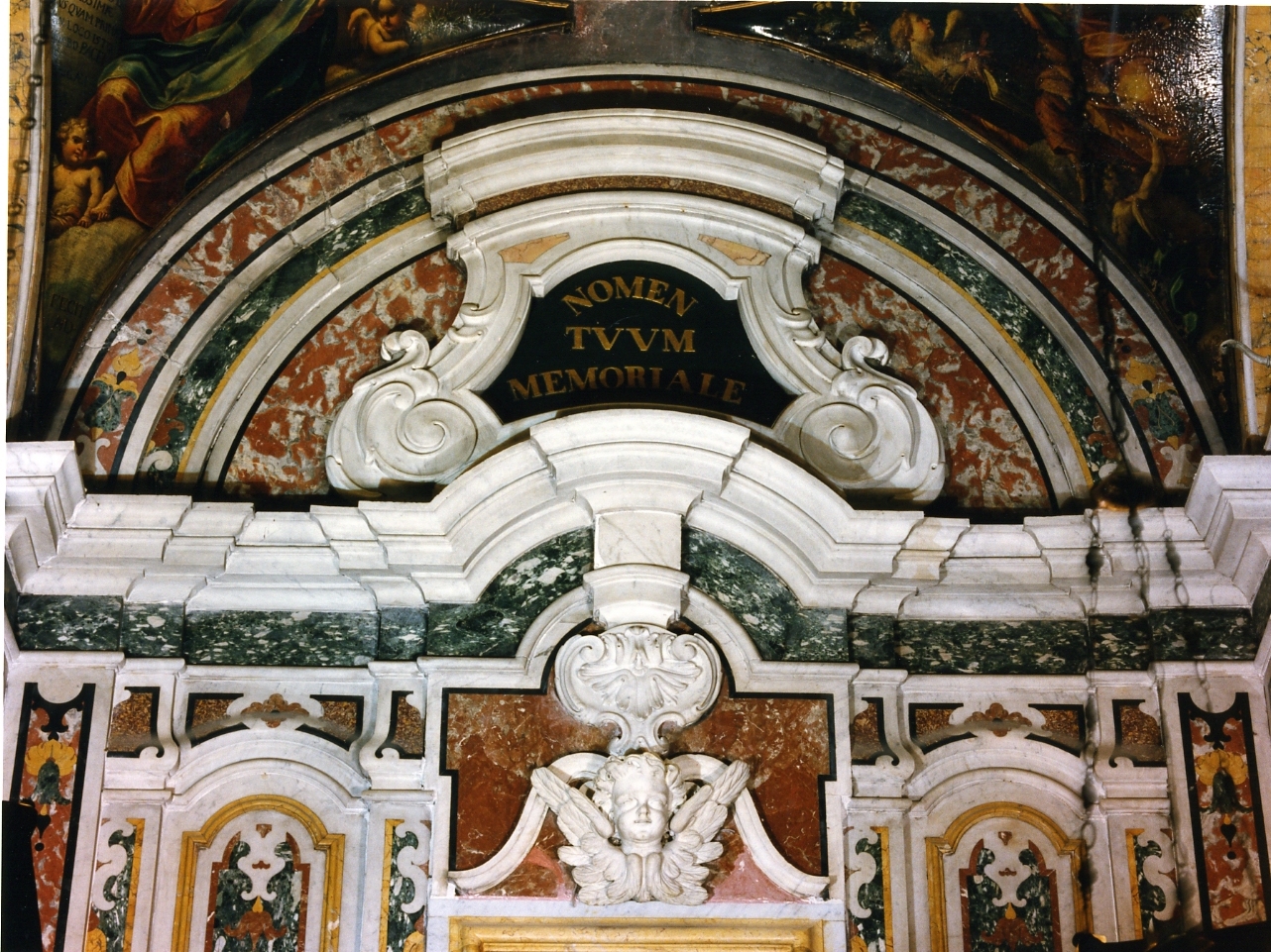decorazione plastica - bottega napoletana (sec. XVIII)