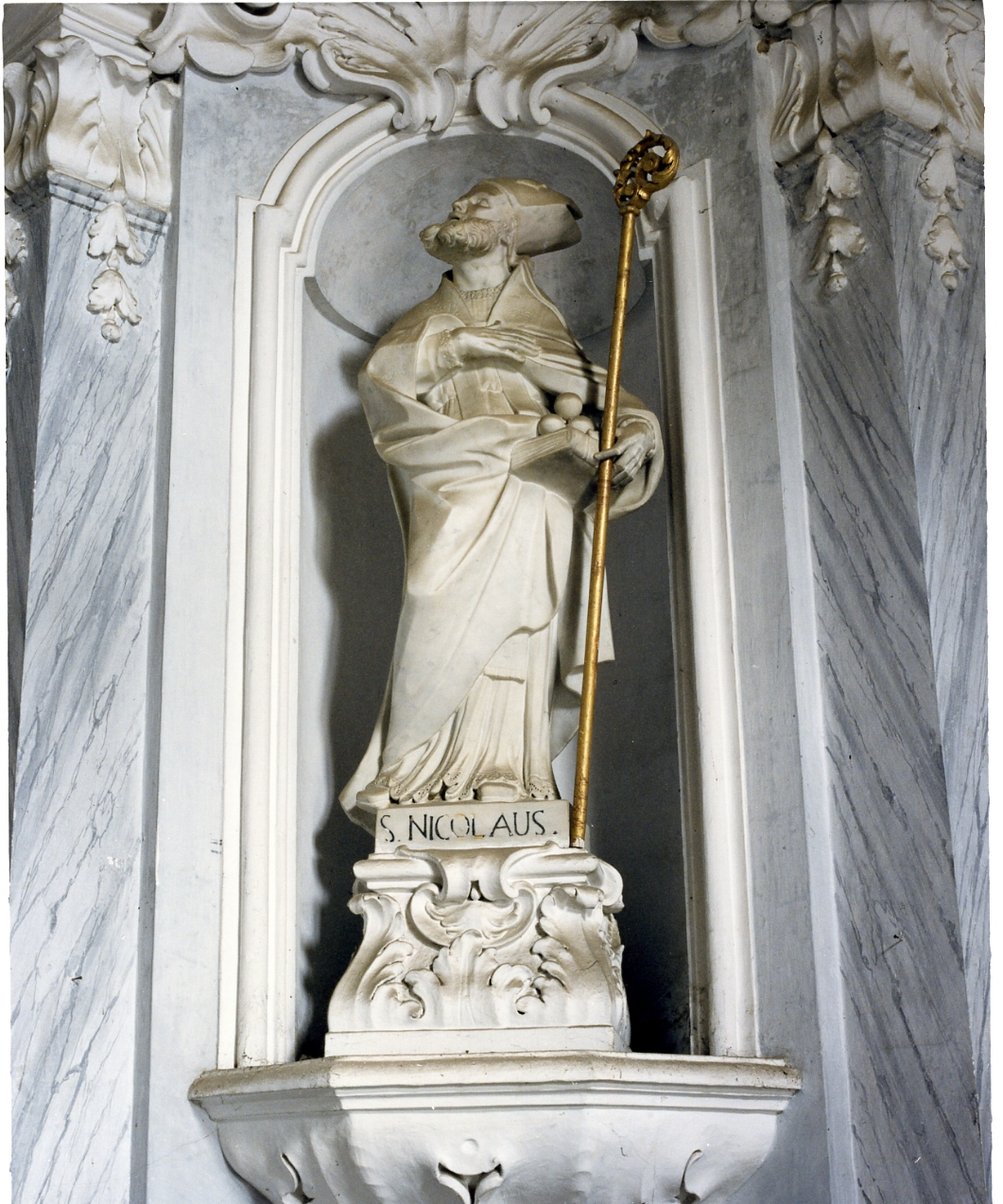 San Nicola di Bari (statua) - bottega napoletana (secondo quarto sec. XVIII)