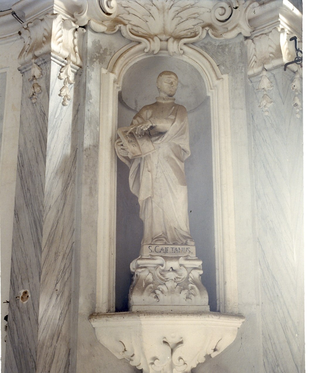 Santo (statua) - bottega napoletana (secondo quarto sec. XVIII)