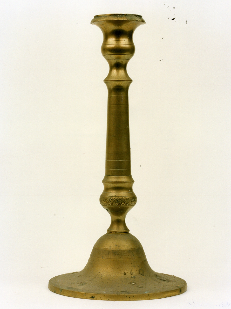 candeliere d'altare - bottega napoletana (inizio sec. XX)