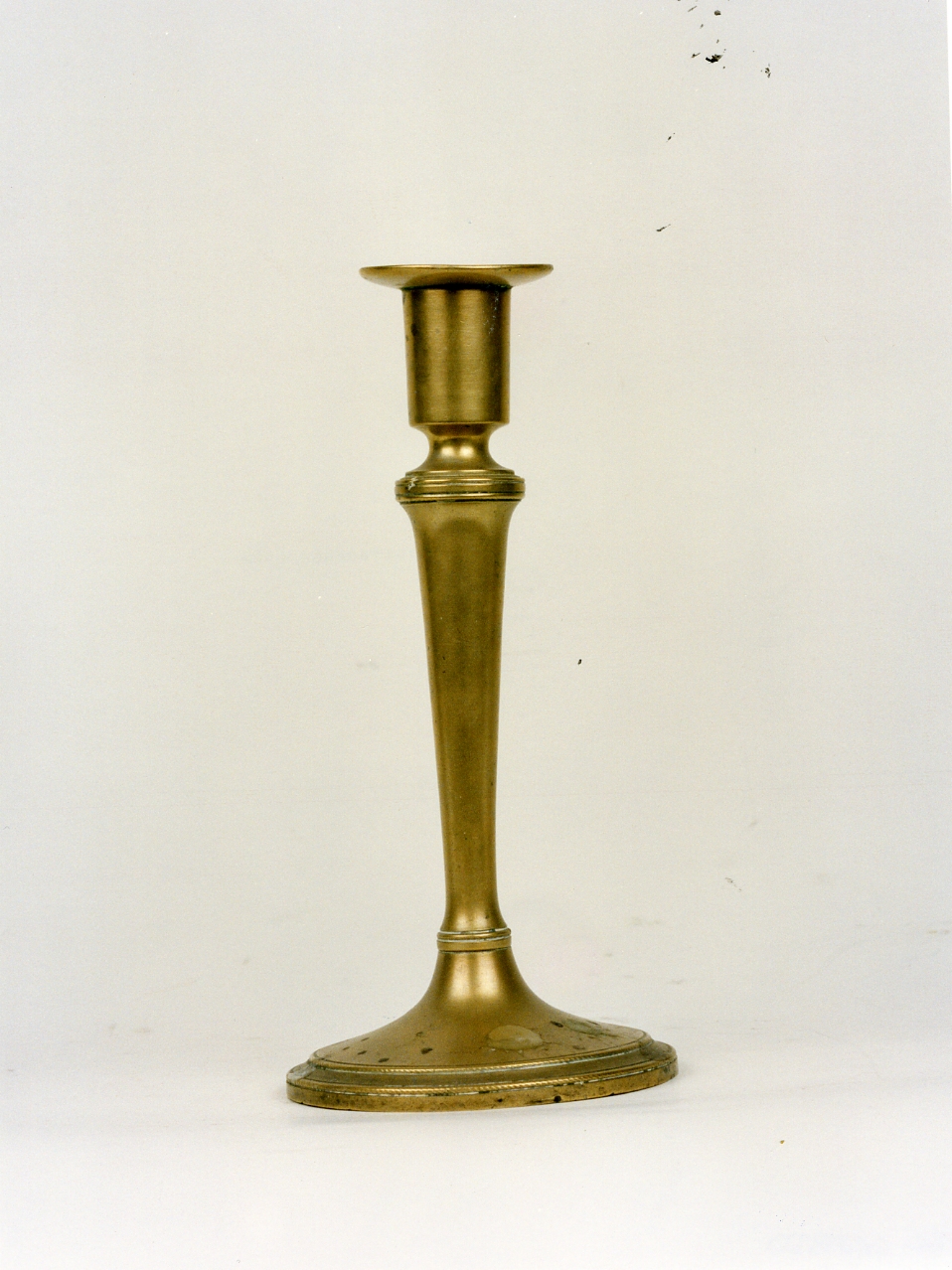 candeliere d'altare, serie - bottega napoletana (inizio sec. XIX)
