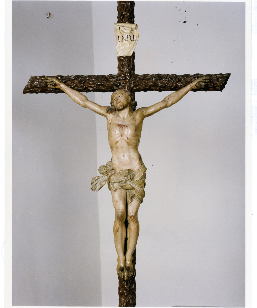 Cristo crocifisso (crocifisso) - bottega napoletana (inizio sec. XIX)