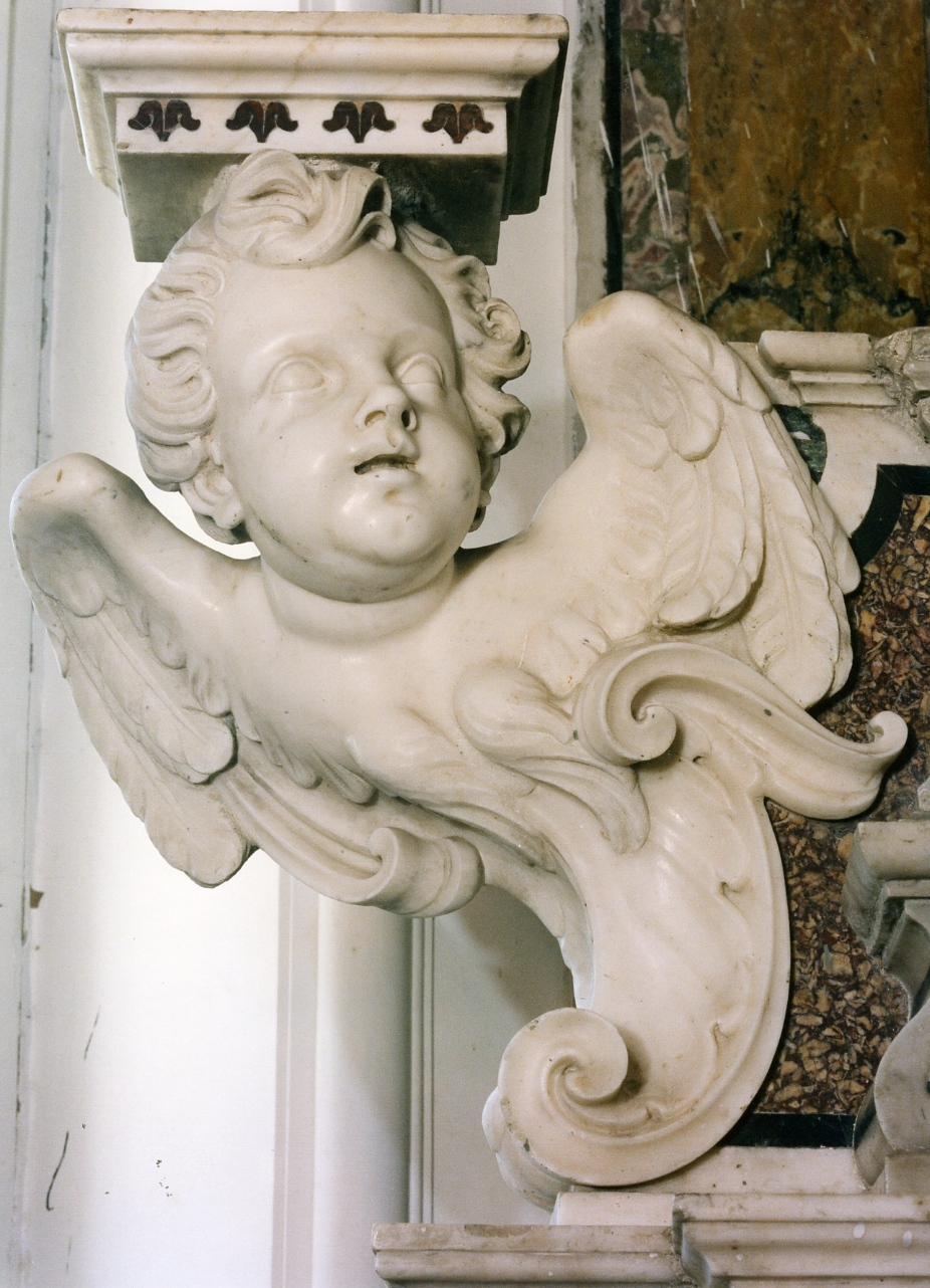cherubino (scultura) di Gandolfo Francesco Antonio (metà sec. XVIII)
