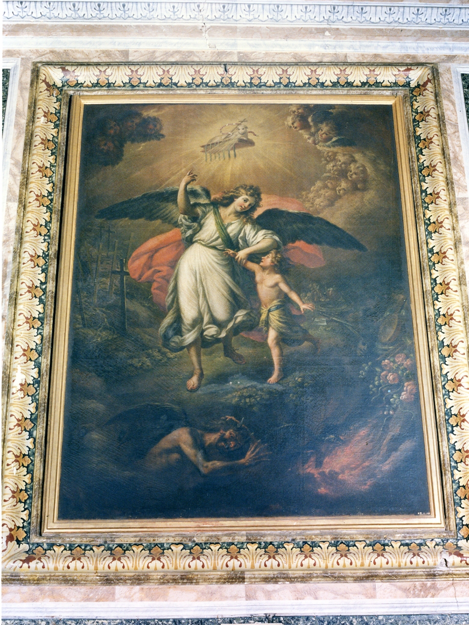 cornice di dipinto - bottega napoletana (ultimo quarto sec. XVIII)