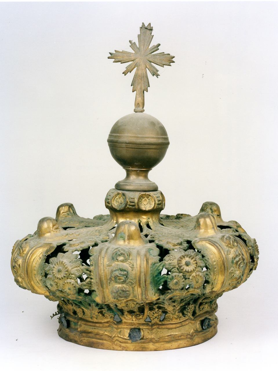 corona da statua - bottega napoletana (fine/inizio secc. XIX/ XX)