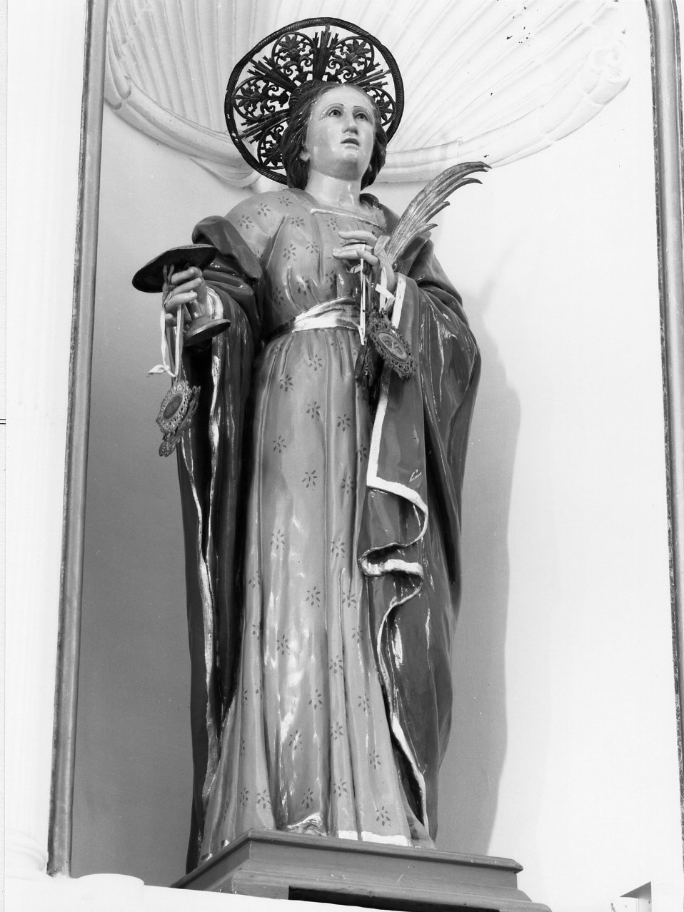 Santa Lucia (statua) - ambito napoletano (inizio sec. XX)
