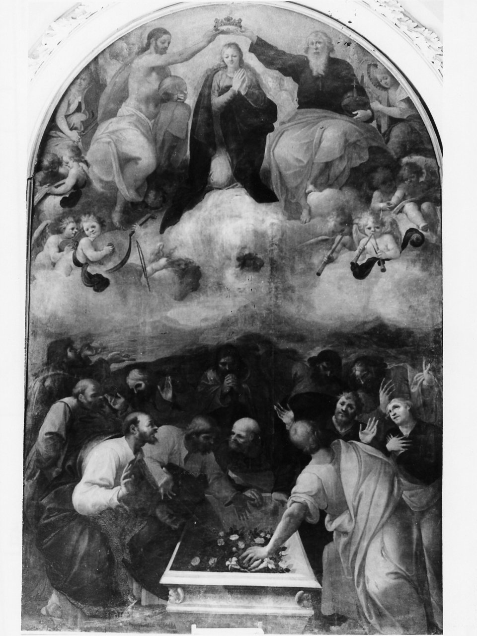 assunzione della Madonna (dipinto) di Corenzio Belisario (fine sec. XVI)