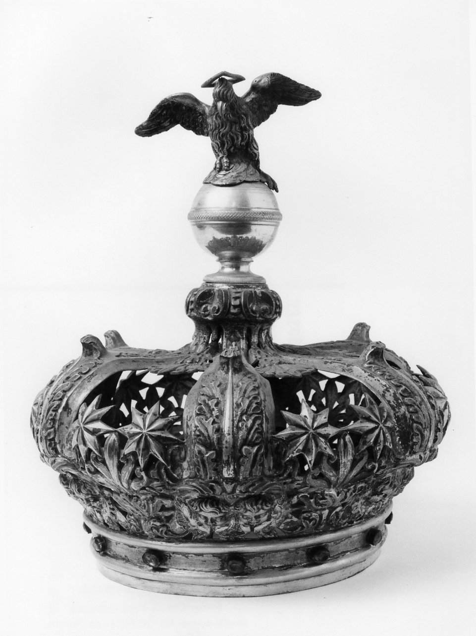 corona da statua - bottega napoletana (seconda metà sec. XIX)
