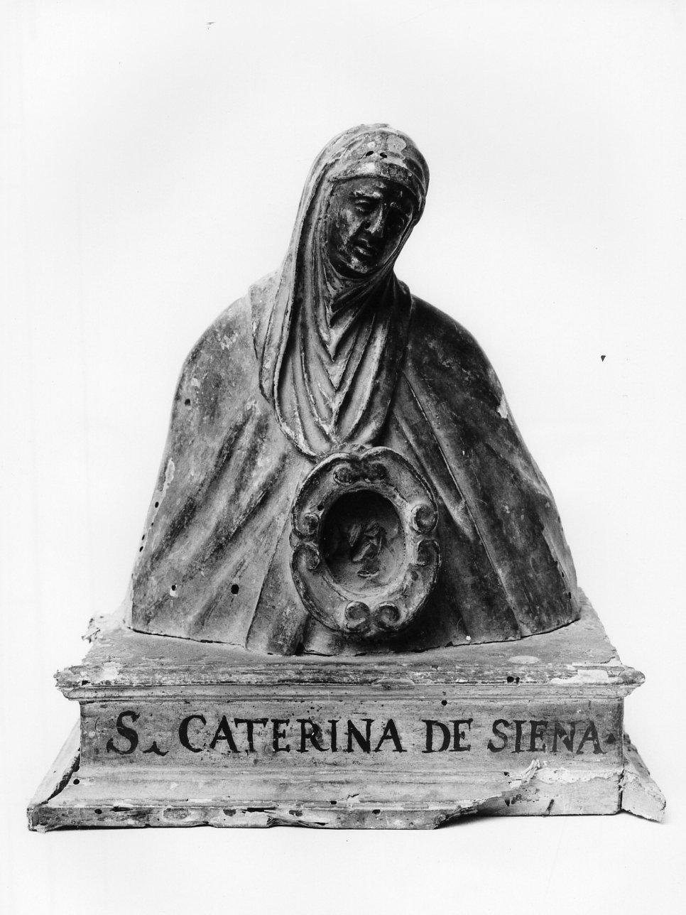 Santa Caterina da Siena (reliquiario antropomorfo) - bottega napoletana (sec. XVII)