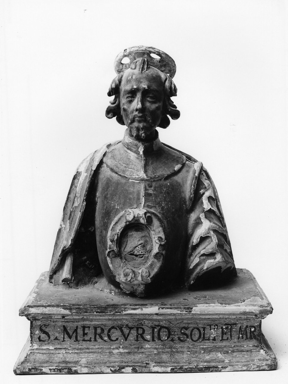 Santo (reliquiario antropomorfo) - bottega napoletana (sec. XVII)