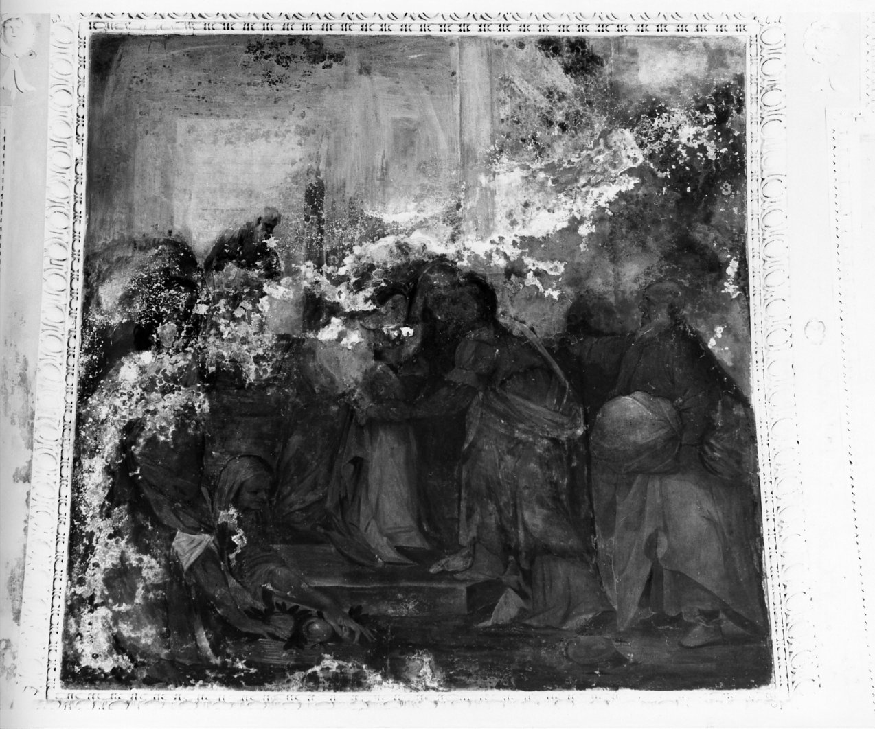 visitazione (dipinto) di Corenzio Belisario (fine sec. XVI)