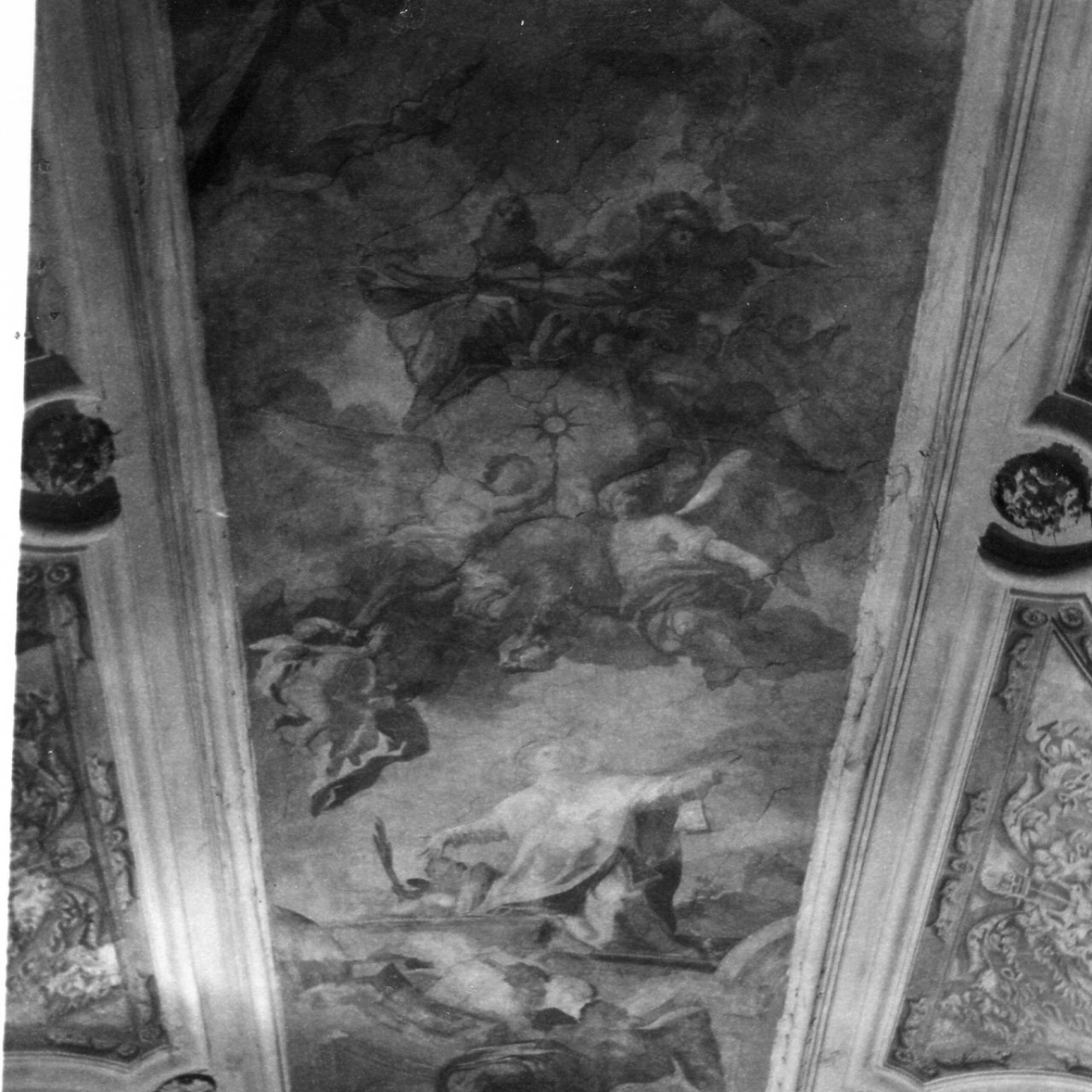 trionfo del Santissimo Sacramento (dipinto) di D'Aste Andrea (primo quarto sec. XVIII)