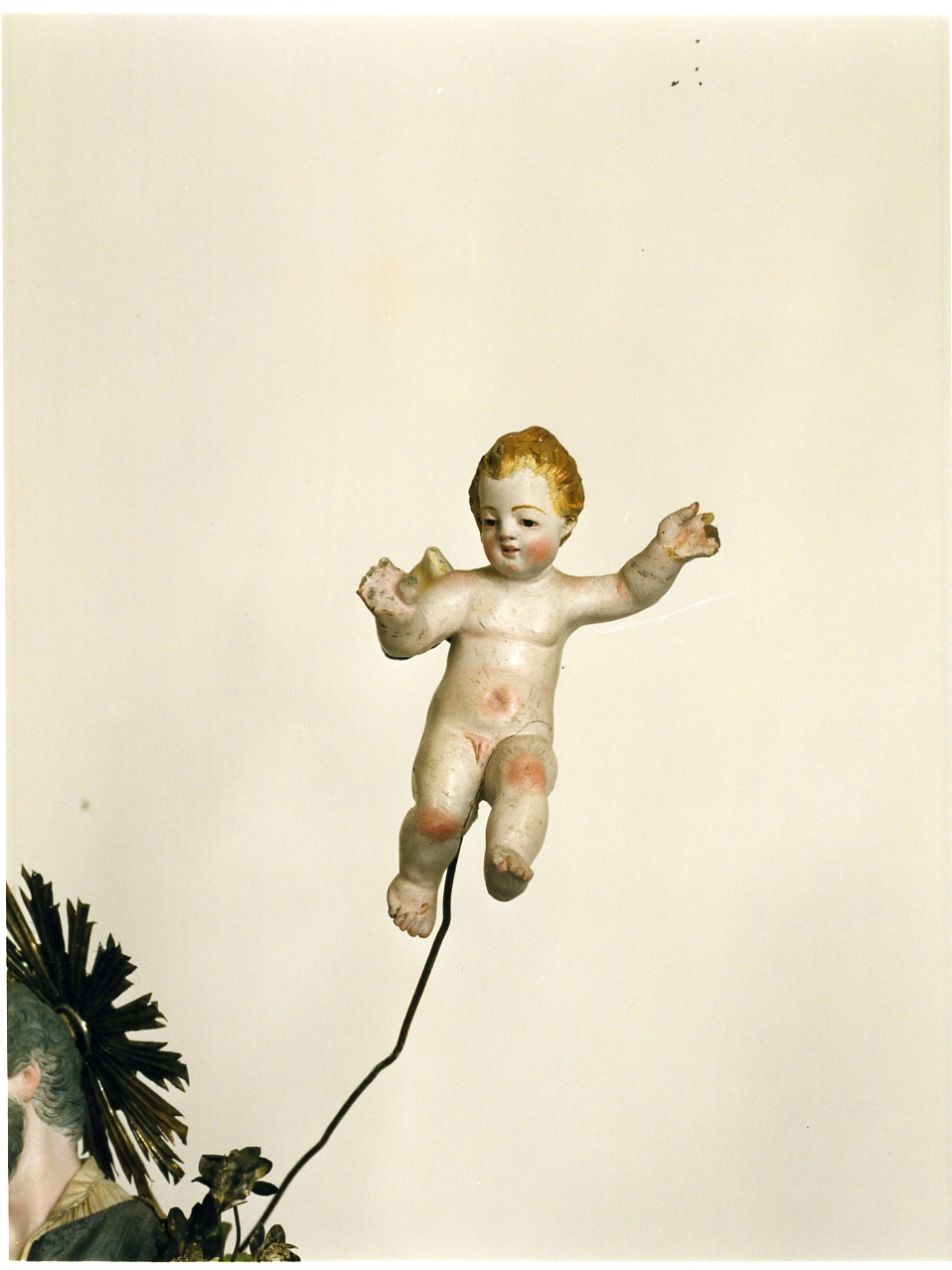 putto (statuetta di presepio, serie) - bottega napoletana (seconda metà sec. XVIII)