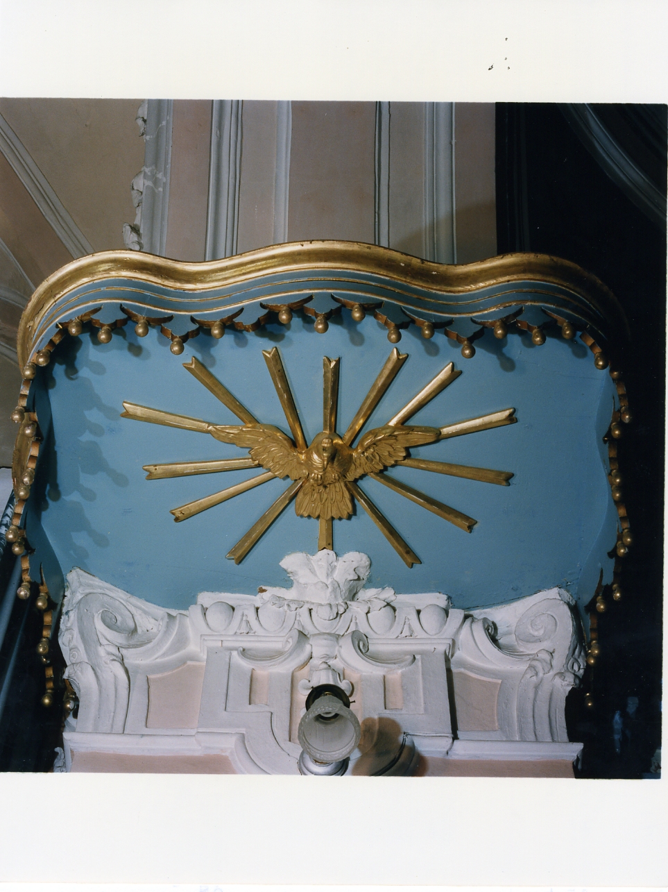 baldacchino - bottega napoletana (primo quarto sec. XX)