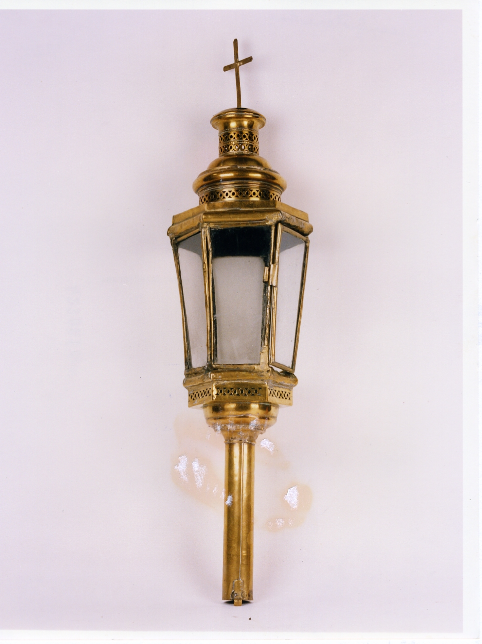lanterna processionale, serie - bottega napoletana (sec. XIX)