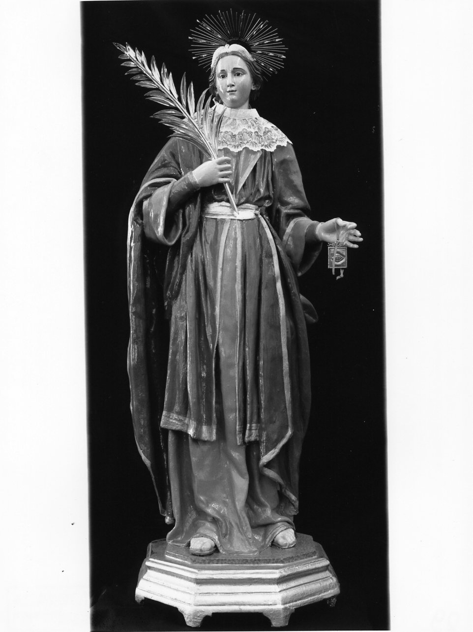 Santa Lucia (statua) - ambito napoletano (seconda metà sec. XIX)