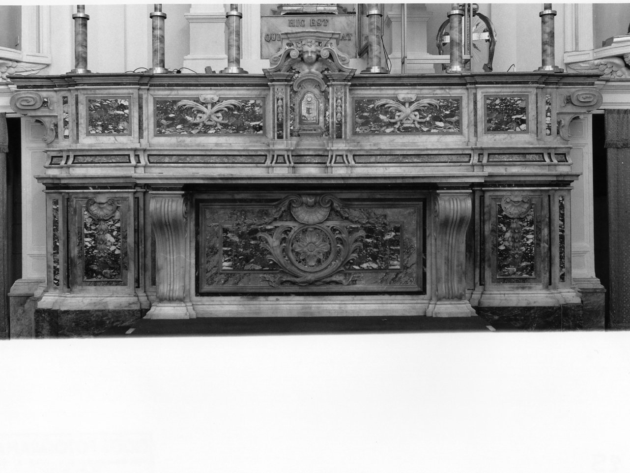 sportello di tabernacolo - bottega napoletana (ultimo quarto sec. XVIII)