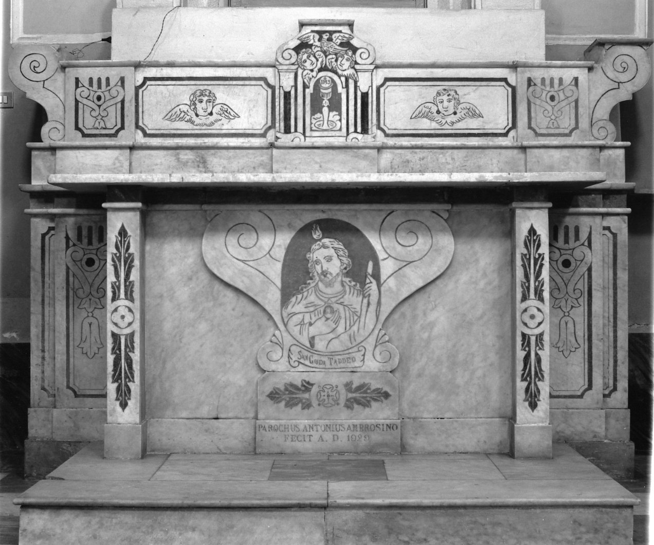altare - bottega napoletana (sec. XX)