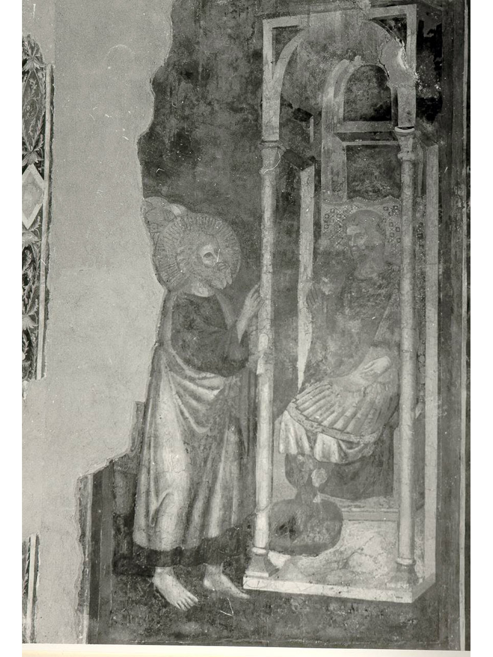 Sant'Andrea apostolo davanti ad Egeate (dipinto) di Cavallini Pietro (sec. XIV)