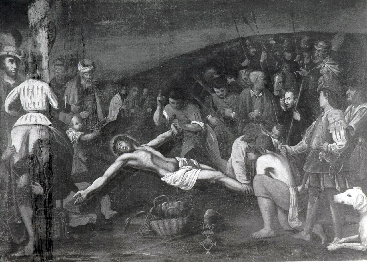 Cristo crocifisso (dipinto) - ambito napoletano (seconda metà sec. XVI)