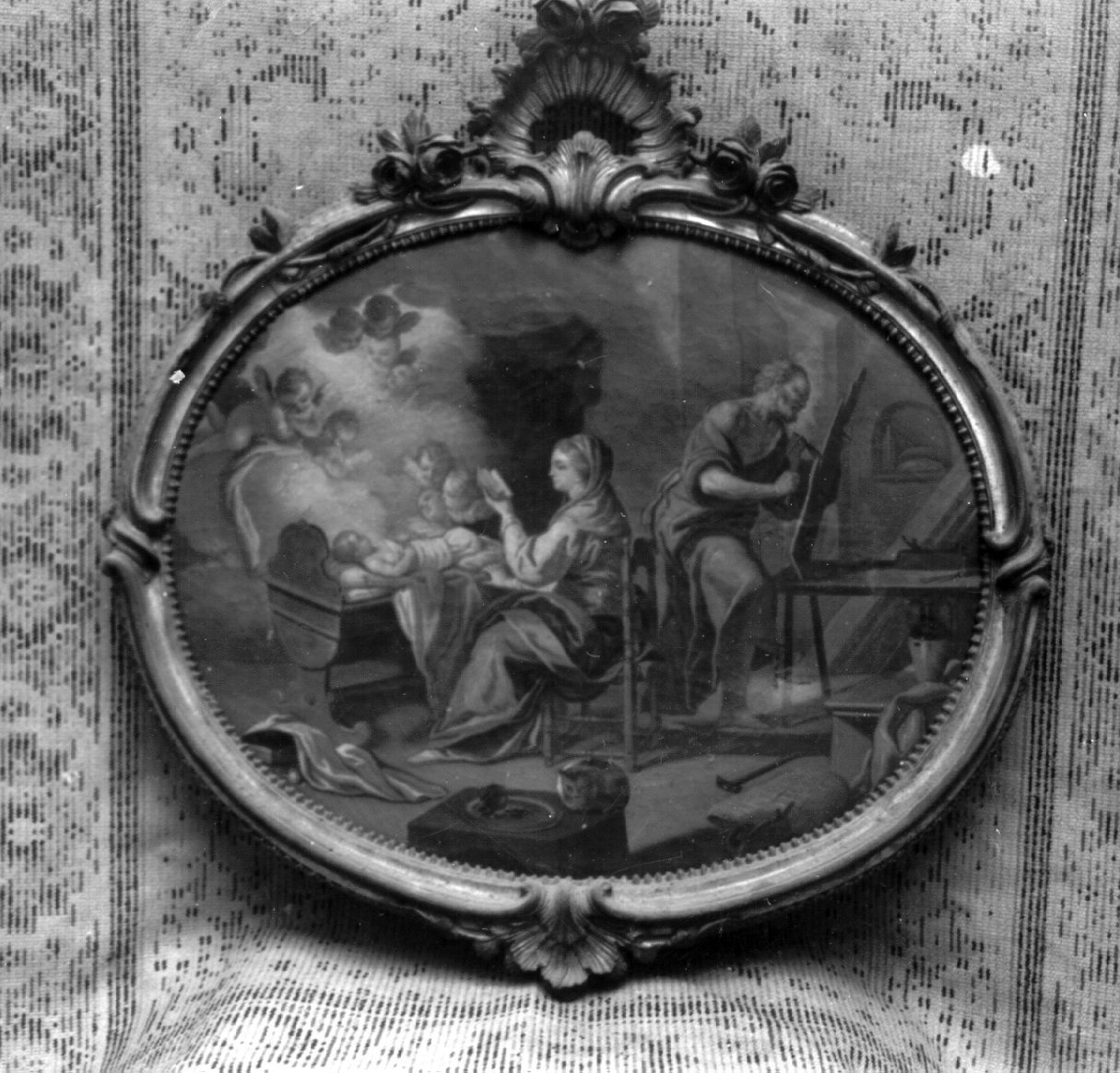 Sacra Famiglia (dipinto) di Diano Giacinto detto Pozzolano (seconda metà sec. XVIII)