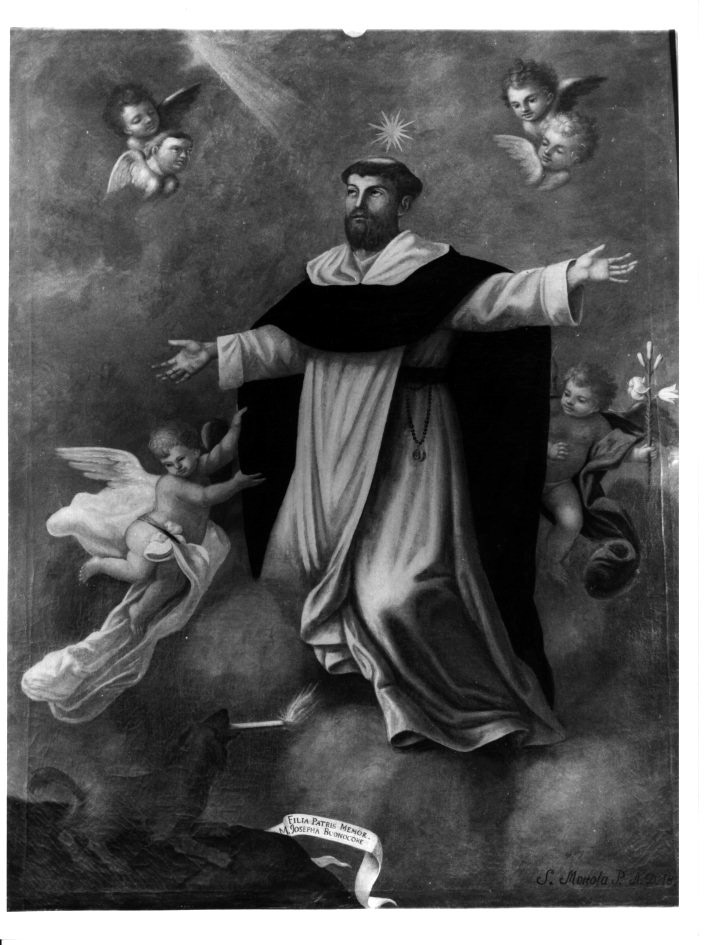 San Domenico (dipinto) di Mottola Saverio (sec. XIX)