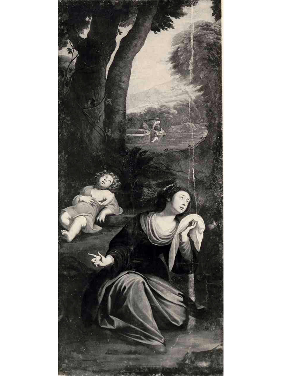 episodi dell'Antico Testamento (dipinto, ciclo) di Marullo Giuseppe (sec. XVII)