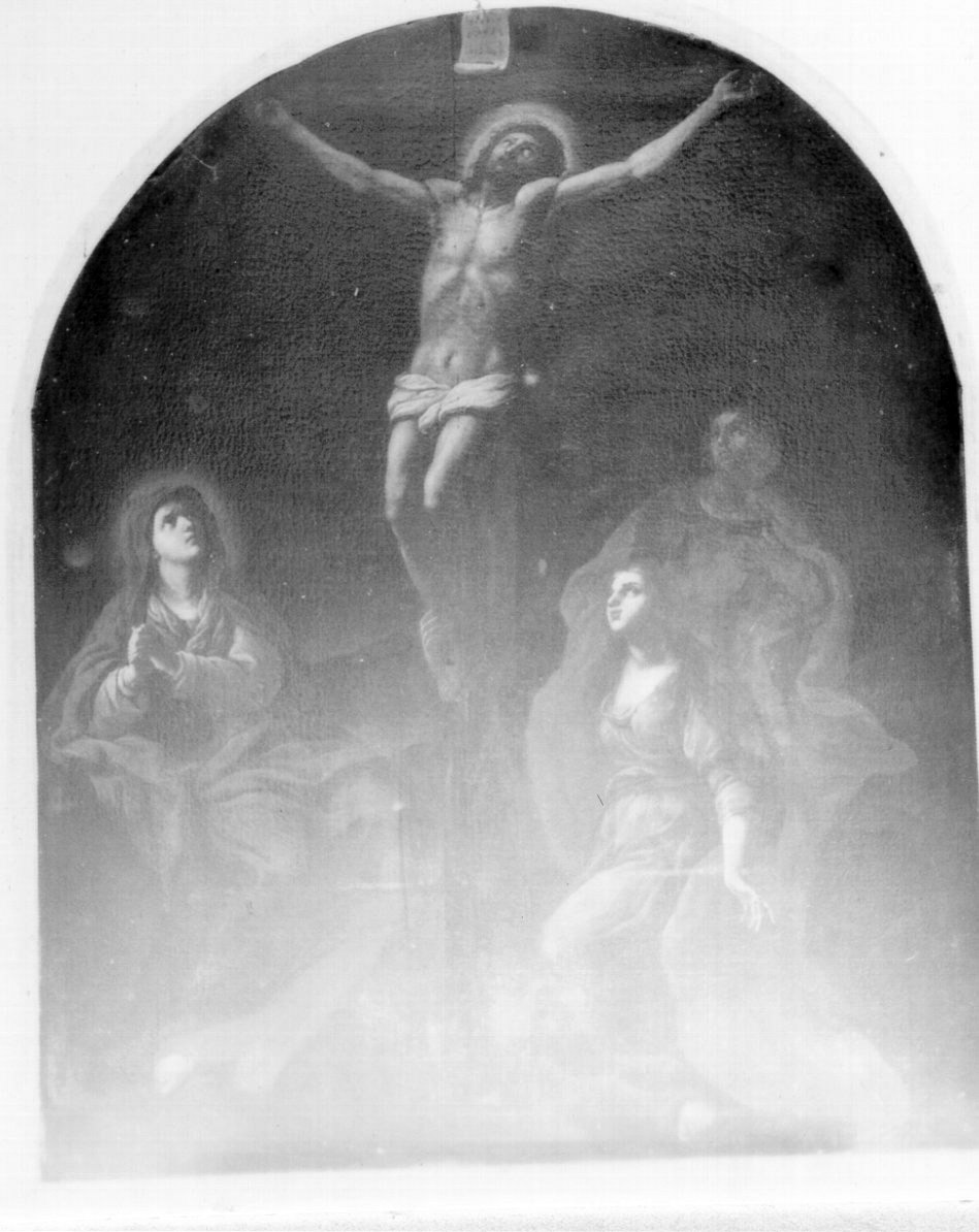 crocifissione (dipinto) di D'Aste Andrea (metà sec. XVIII)