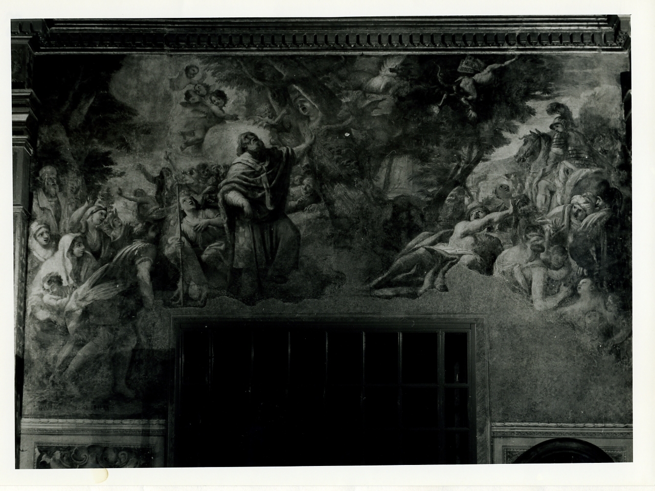 San Nicola di Bari libera l'ossesso (dipinto) di De Matteis Paolo (inizio sec. XVIII)